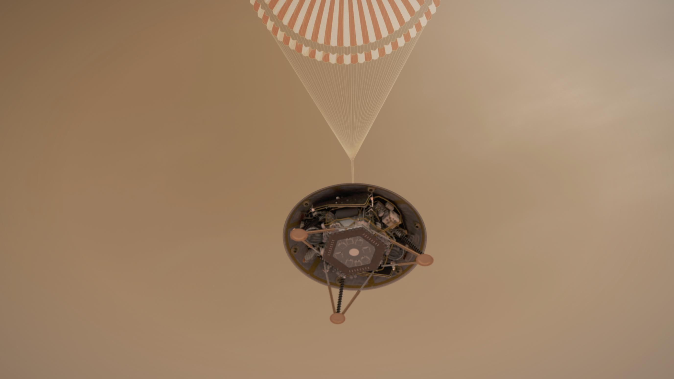 Апарат InSight здійснив посадку на Марсі