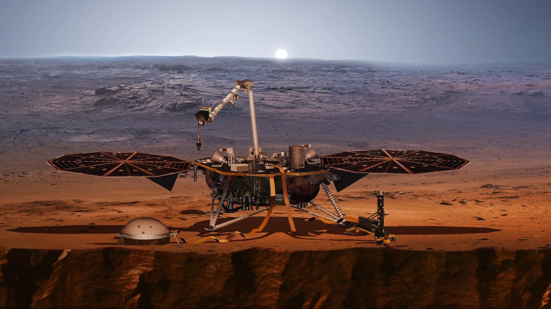 Зонд InSight надіслав перші фото з Марсу