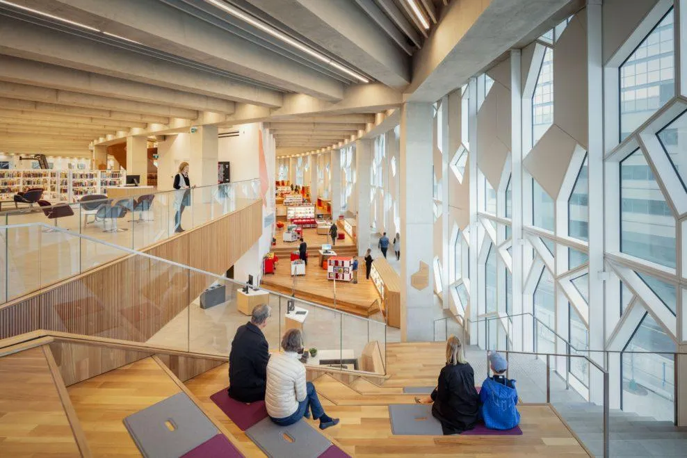 калгарі бібліотека будівля інтер'єр калгарі бібліотека будівля інтер'єр