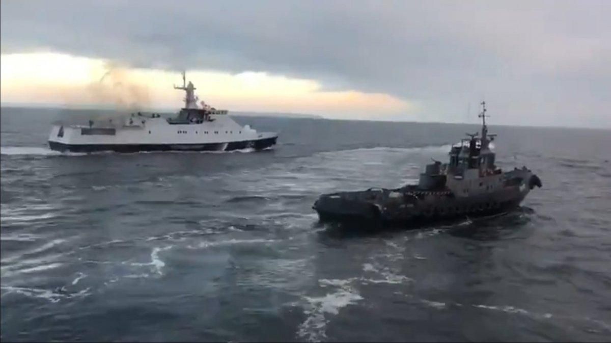Захоплення українських кораблів Росією: доповнений список полонених моряків
