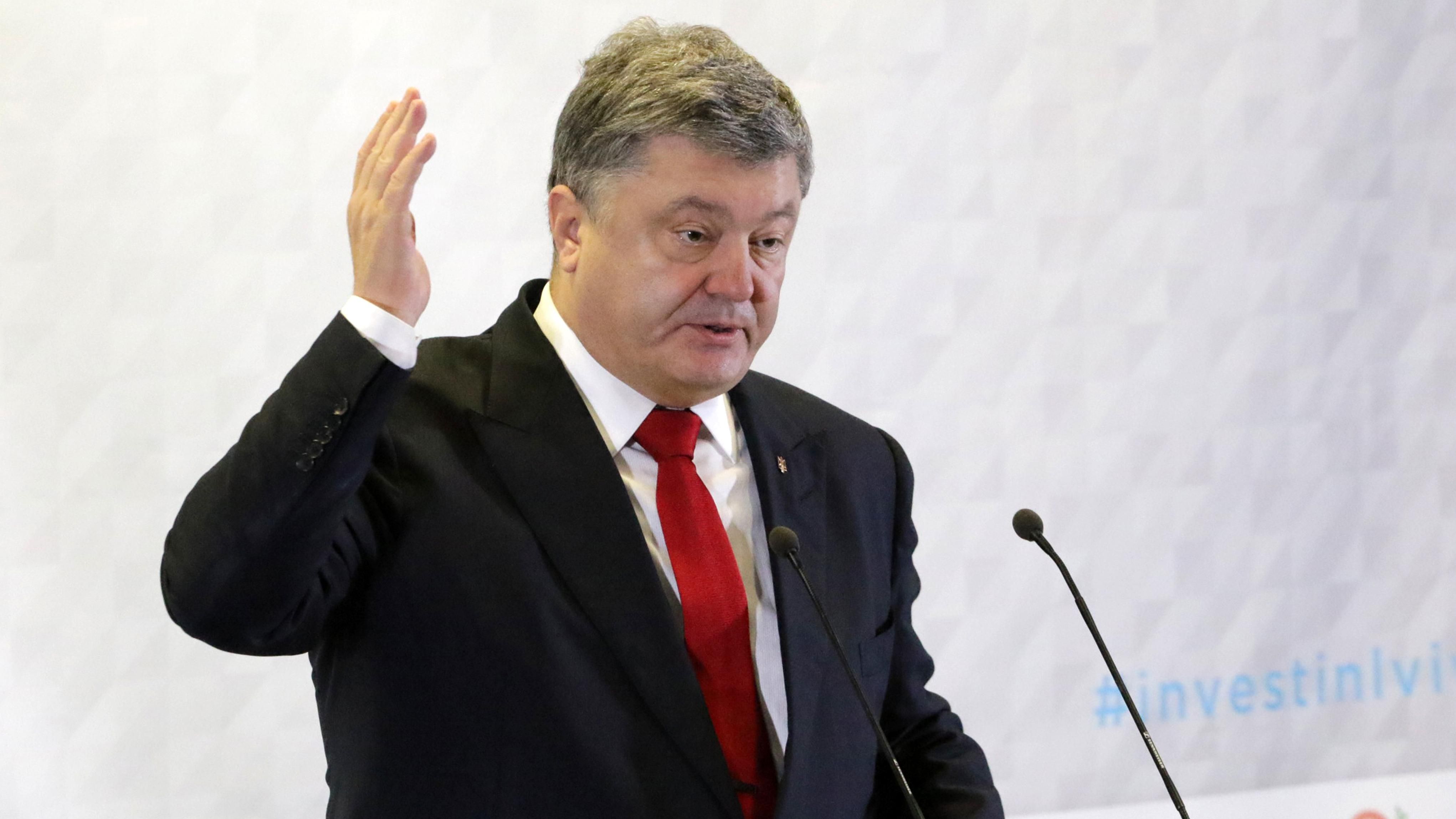 Порошенко назвал человека, который хочет сорвать выборы президента в 2019 году