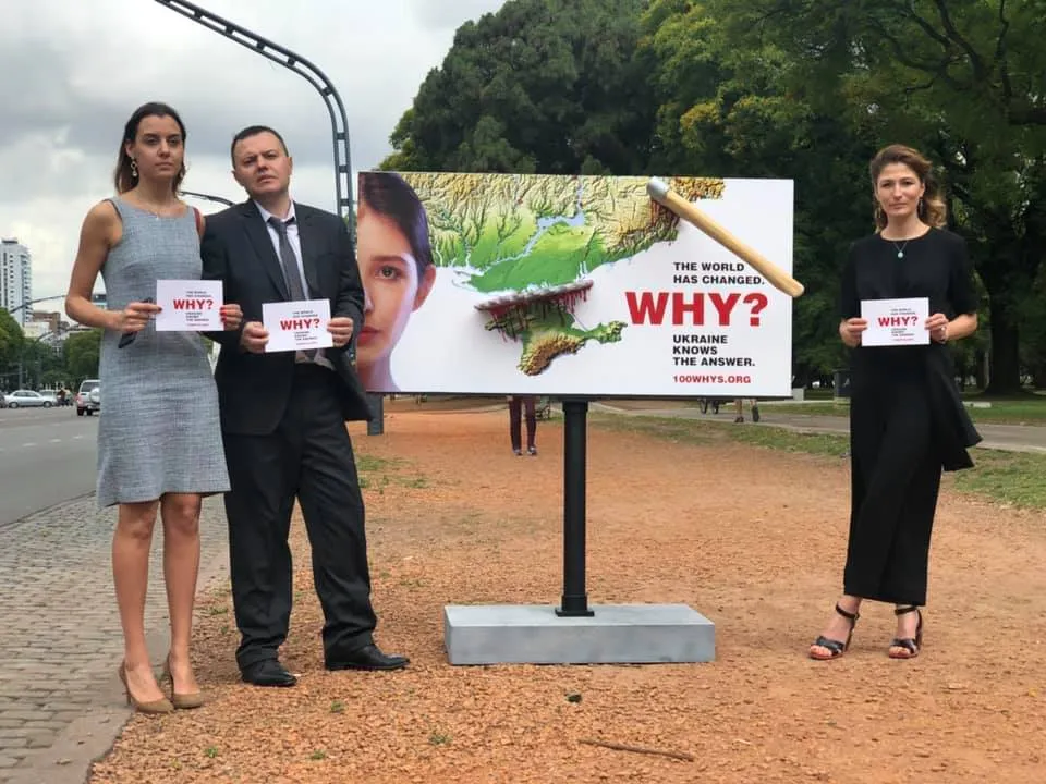 Українці звертають увагу світу до війни Українці звертають увагу світу до війни