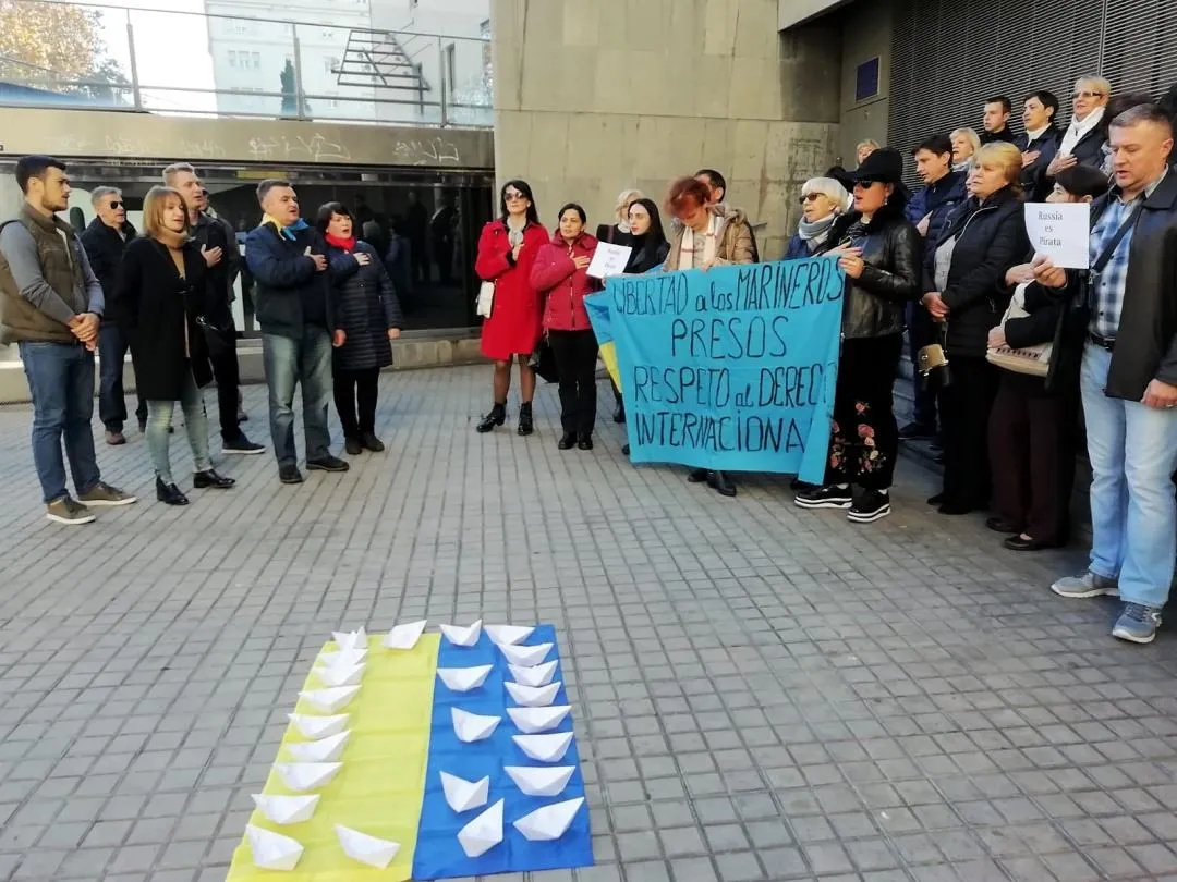 Іспанія Українці Акції протесту Азовське море