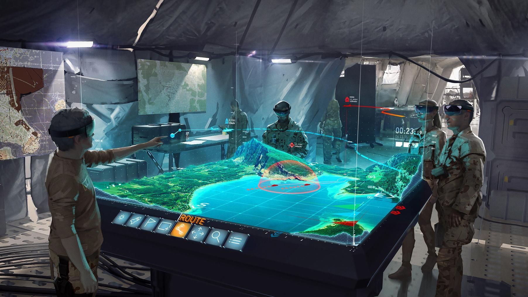 Microsoft постачатиме окуляри доповненої реальності армії США Microsoft постачатиме окуляри доповненої реальності армії США