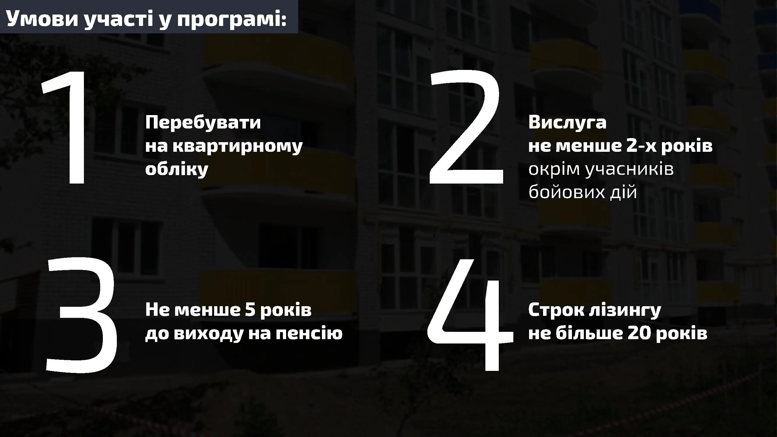 поліція житло МВС 4 умови поліція житло МВС 4 умови