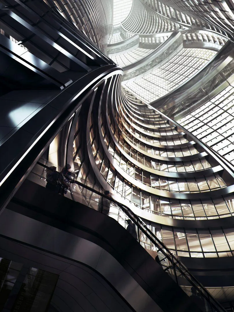 Пекін атріум хмарочос Zaha Hadid Architects