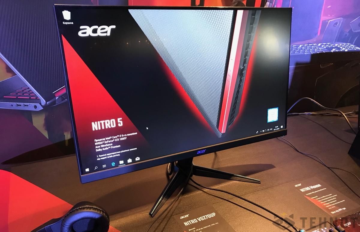 Acer представила в Украине мощный монитор, который дороже игровых компьютеров