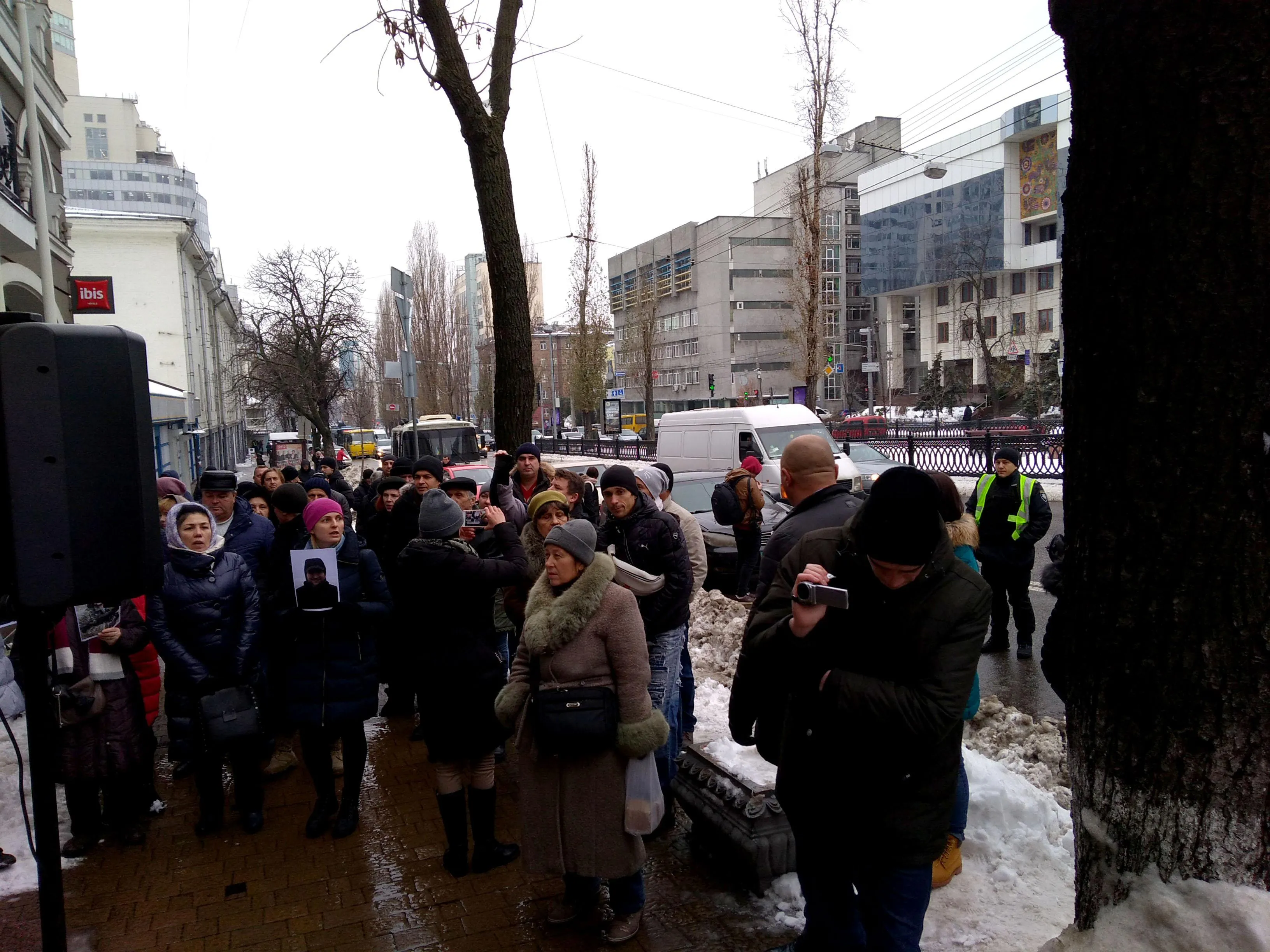 Акція під посольством Грузії