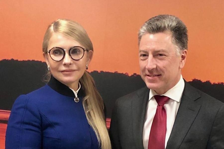 Юлія Тимошенко зустрілася зі спеціальним представником Держдепу США Куртом Волкером