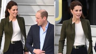 Герцогиня Кембриджская поразила нарядом, который выбрала для поездки на Кипр: яркие фото