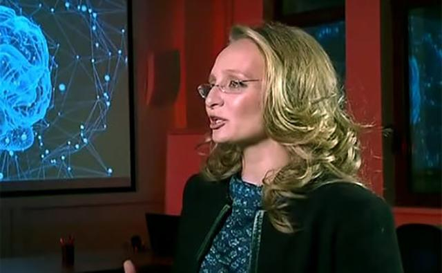 Дочь Путина впервые появилась на российском телевидении: видео