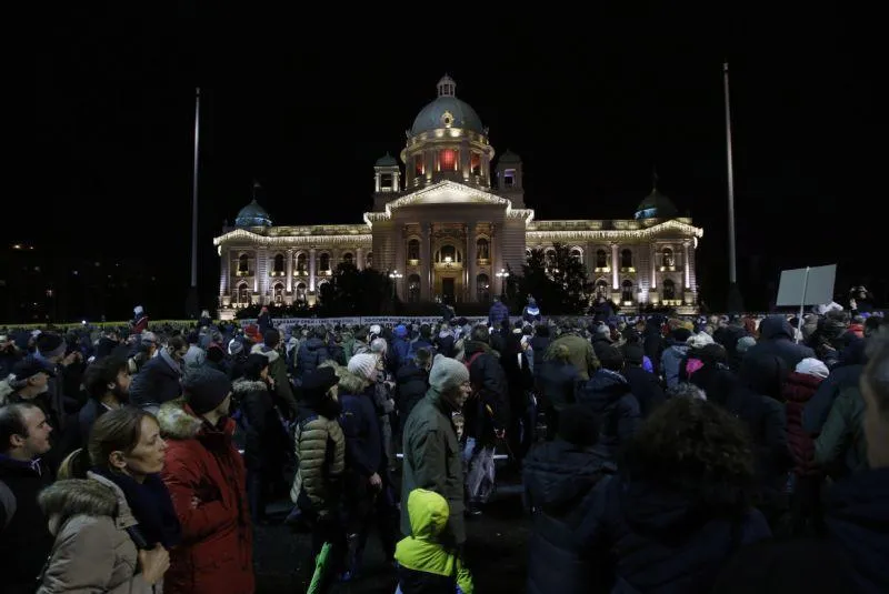 Сербія, протести