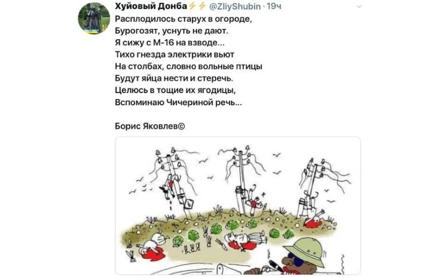 Чечеріна про Донбас меми електрики негри