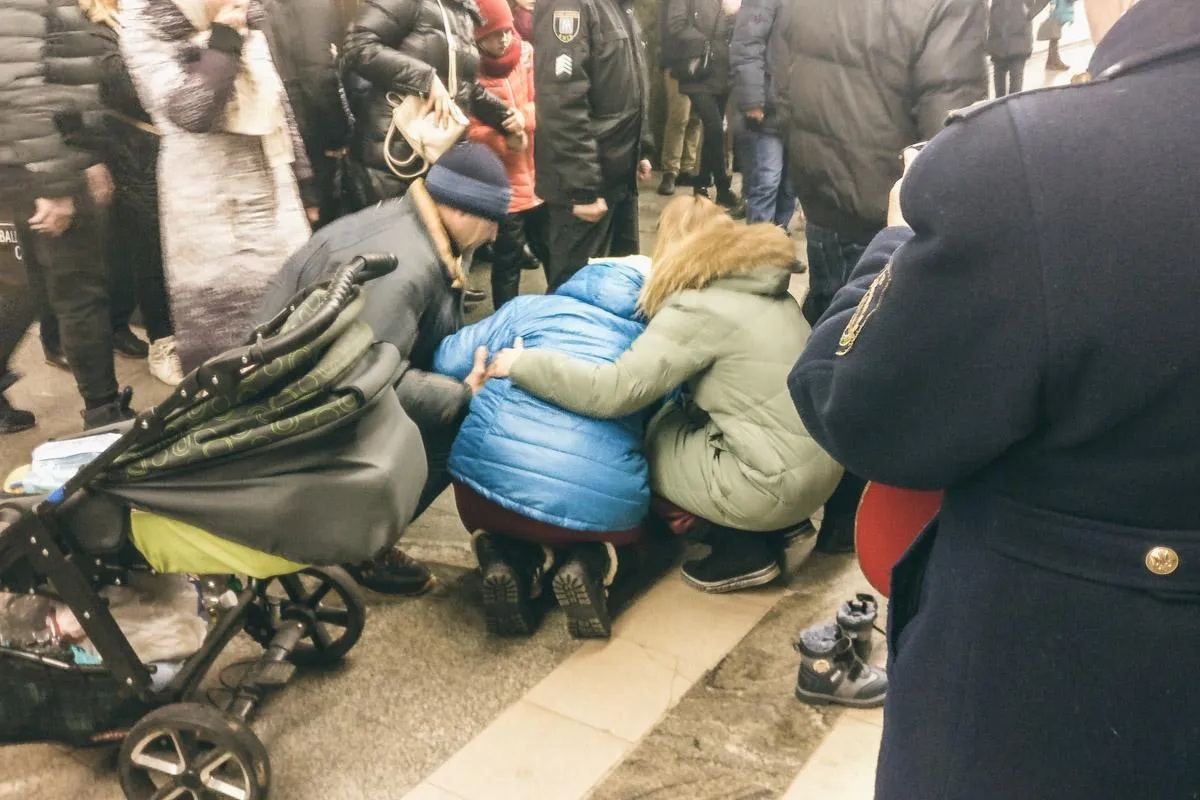 дитина метро померла Київ палац спорту