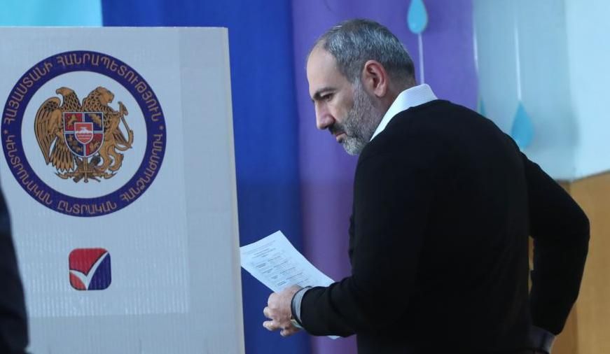 Вибори у Вірменії: другу Кремля Пашиняну прогнозують 60%