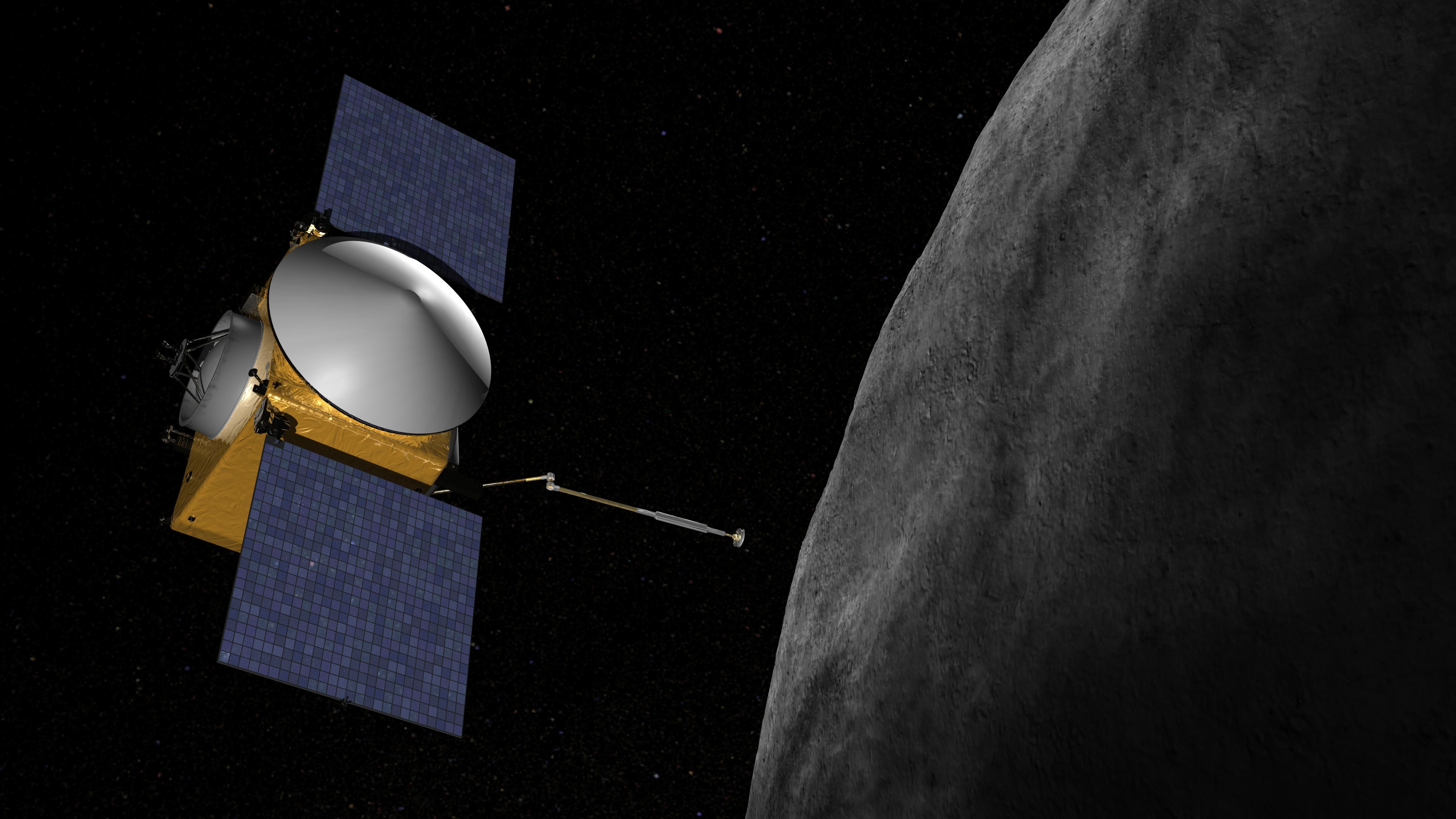 Апарат OSIRIS-REx знайшов на астероїді Бенну сліди води