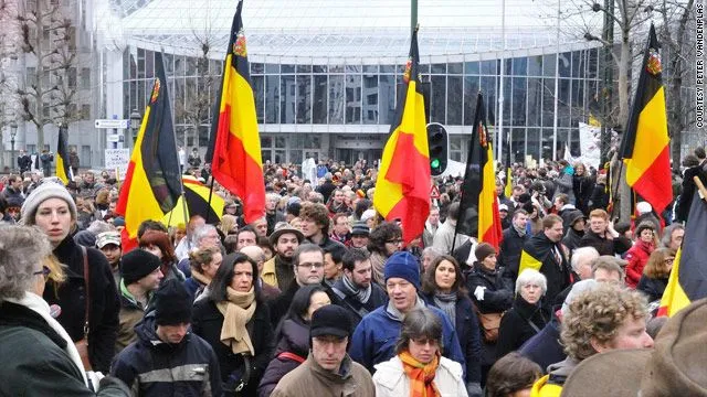 Акції протесту у Бельгії