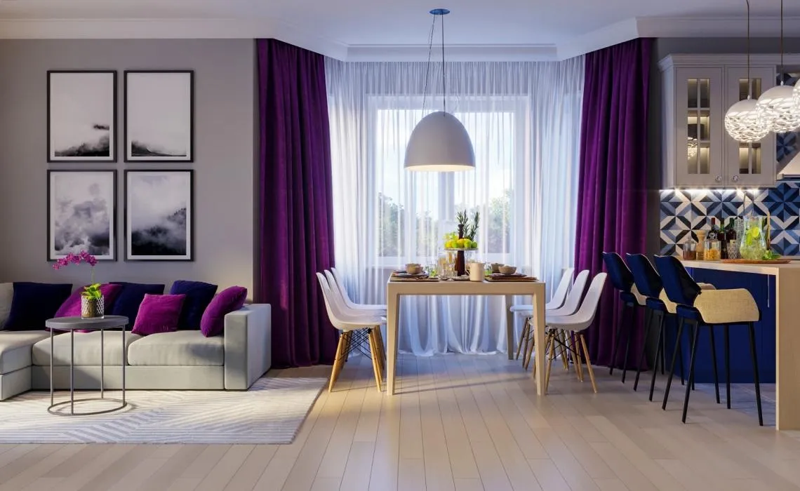 тренди дизайн інтер'єр фіолетовий тренди дизайн інтер'єр фіолетовий