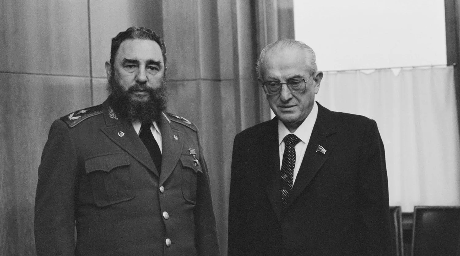 Кастро, Андропов Кастро, Андропов