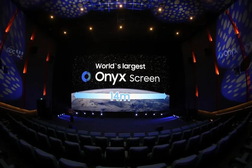 Samsung, Onyx, кінотеатр, екран, LED