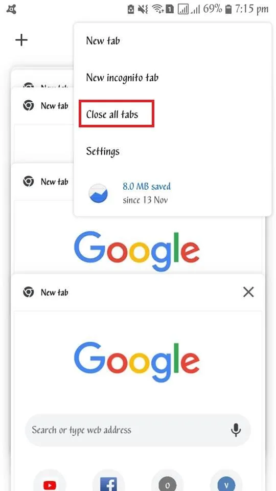 Google Chrome, браузер, функція, закрити всі вкладки, клавіша Google Chrome, браузер, функція, закрити всі вкладки, клавіша