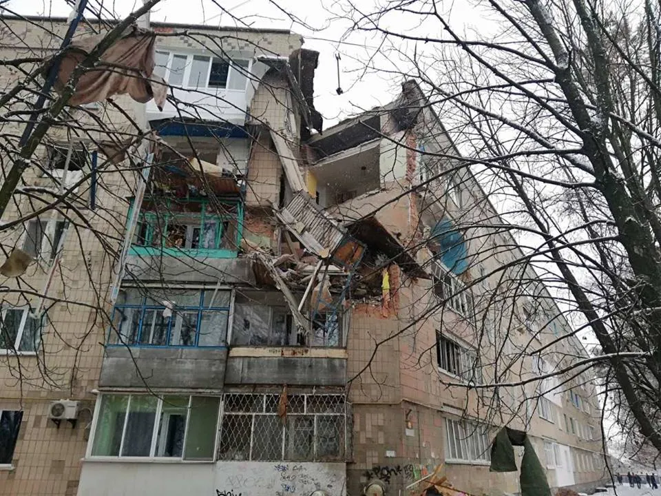 київщина вибух газу будинок