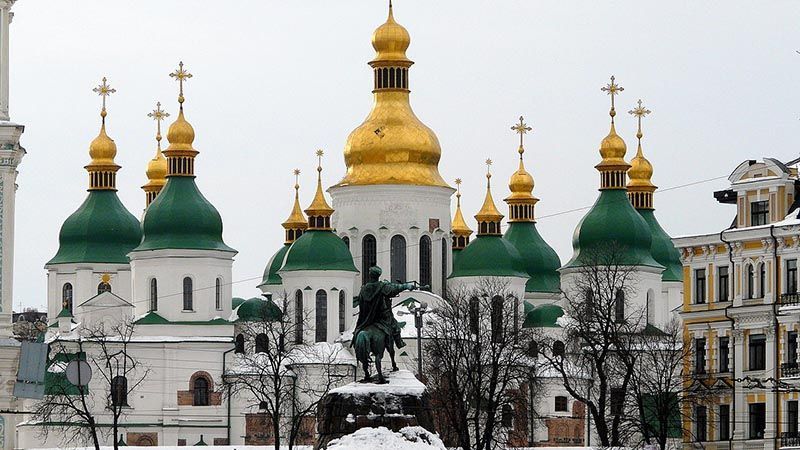 Объединительный собор Украинской православной церкви: фото изнутри