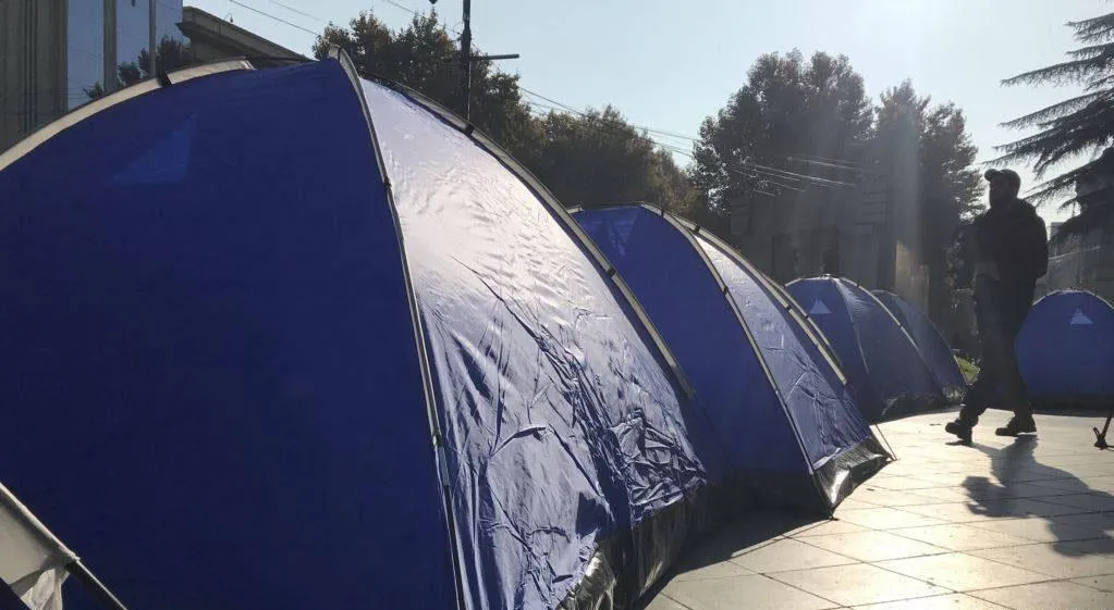 Протести опозиції в Грузії Протести опозиції в Грузії