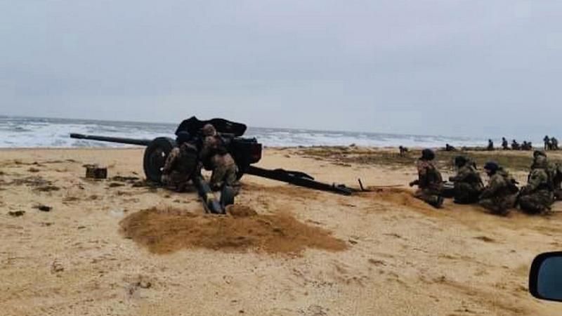 В Украине начались учения морских пехотинцев и резервистов: фото