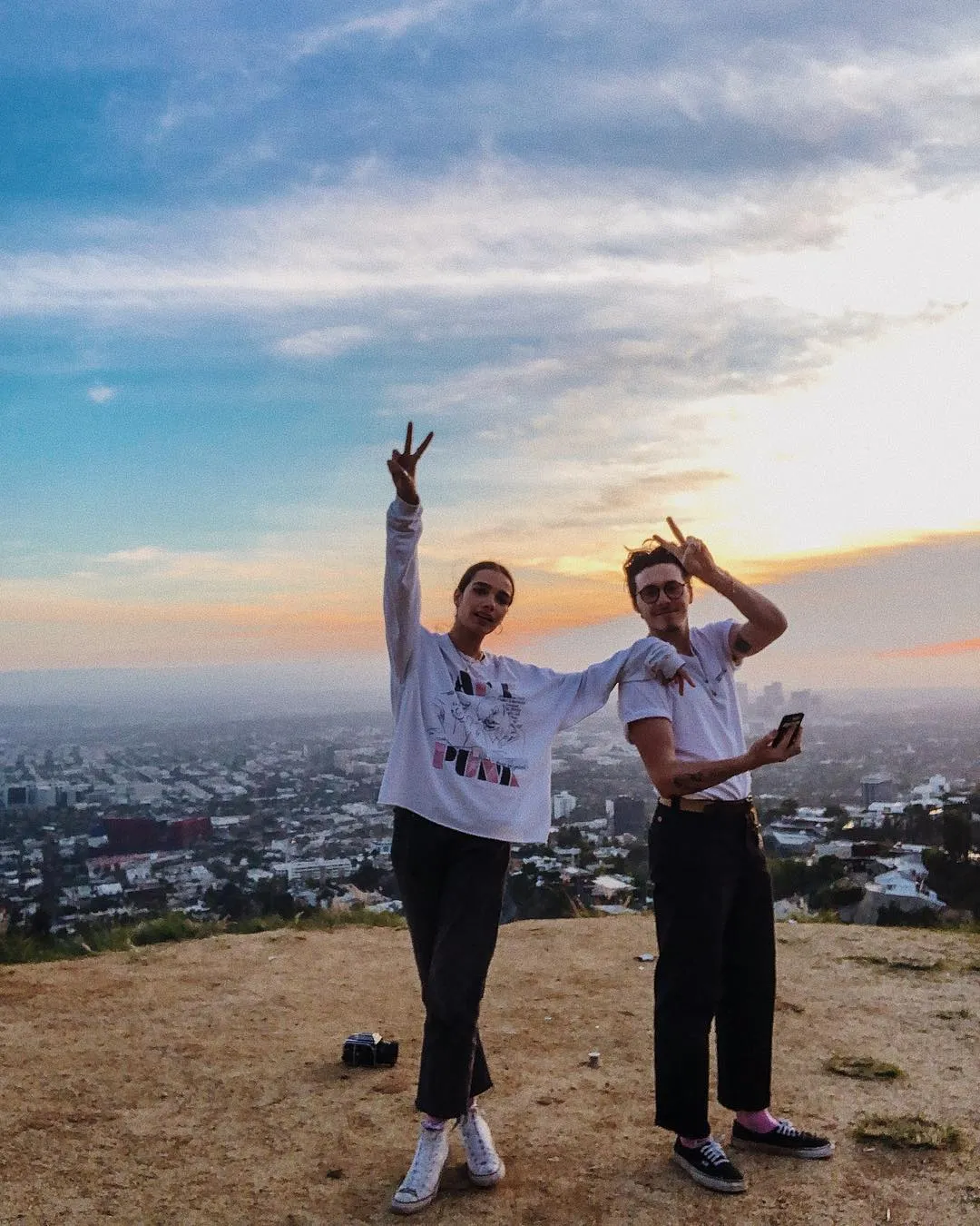 Бруклін Бекхем і Хана Крос Бруклін Бекхем і Хана Крос