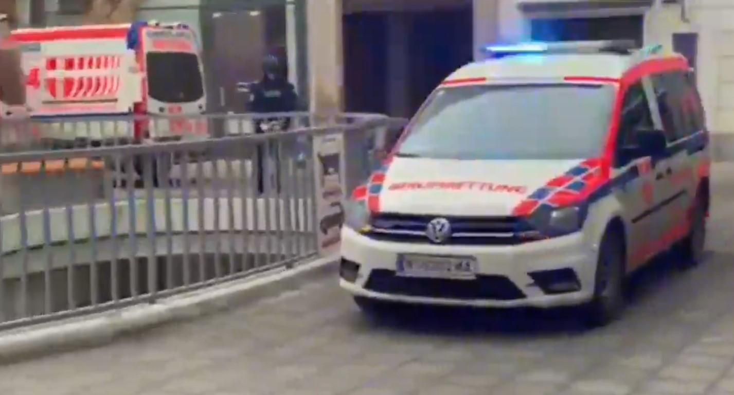 Стрілянина у центрі Відня: двоє людей поранено