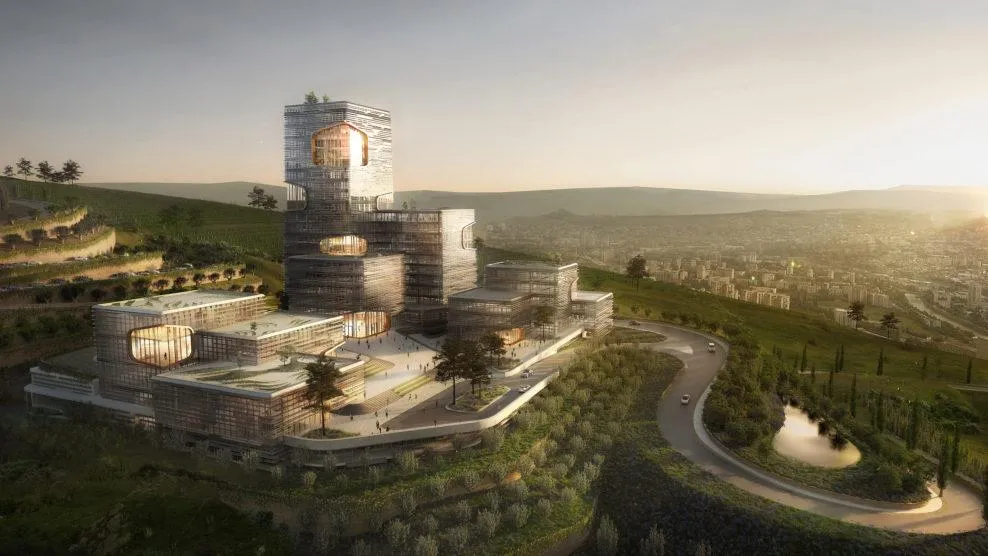 Тбілісі фінансовий центр UNStudio Тбілісі фінансовий центр UNStudio