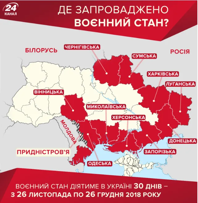 воєнний стан в Україні регіони воєнний стан в Україні регіони