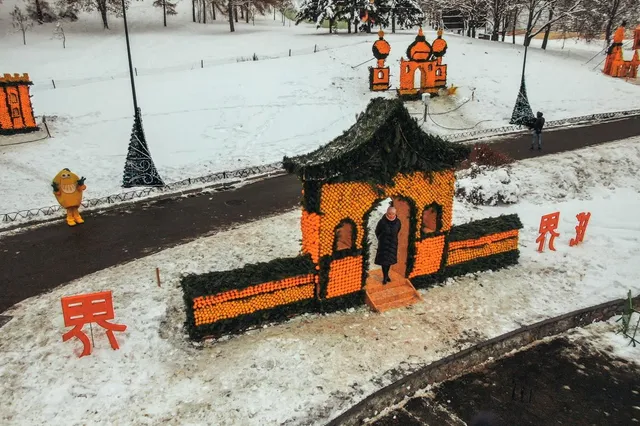 Київ, Співоче поле апельсини, лимони, башти, фортеці, експозиція Київ, Співоче поле апельсини, лимони, башти, фортеці, експозиція