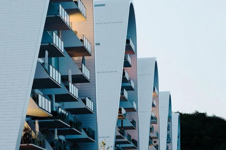 будинок хвиля Данія архітектура