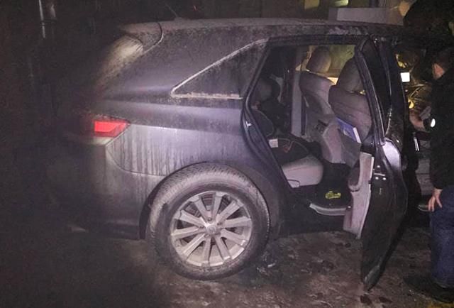 Адвокат-защитник экс-бойцов "Беркута" и Рубана заявил о поджоге своего автомобиля: фото