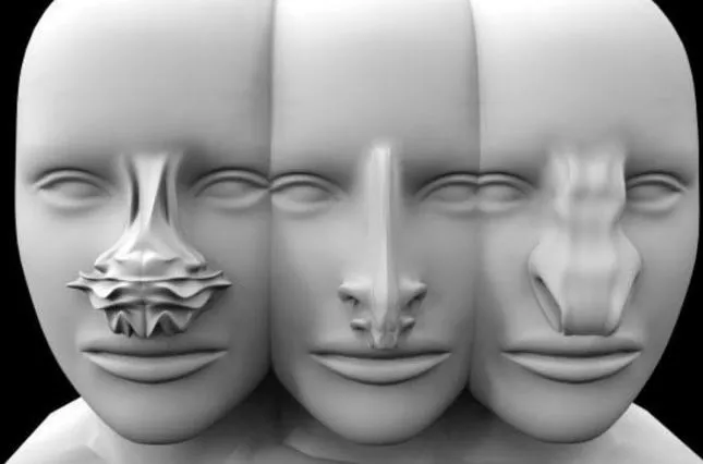 Як виглядали б носи людей, якщо б ми жили на Марсі Як виглядали б носи людей, якщо б ми жили на Марсі