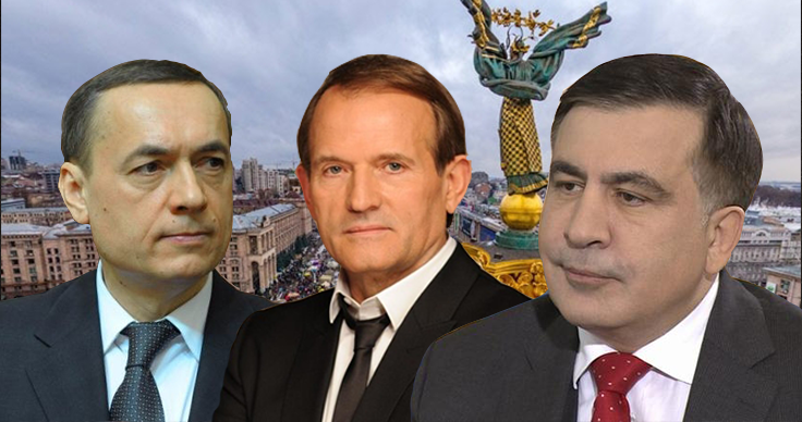 Медведчук, Мартыненко, Саакашвили: персоны, которые играли решающую роль в жизни Украины в 2018