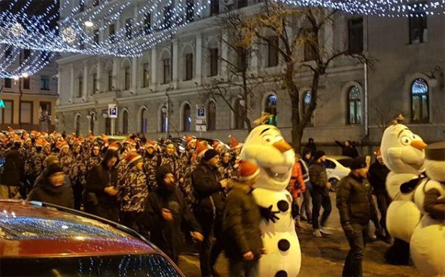 У Києві влаштували ходу до річниці народження Степана Бандери: фото і відео