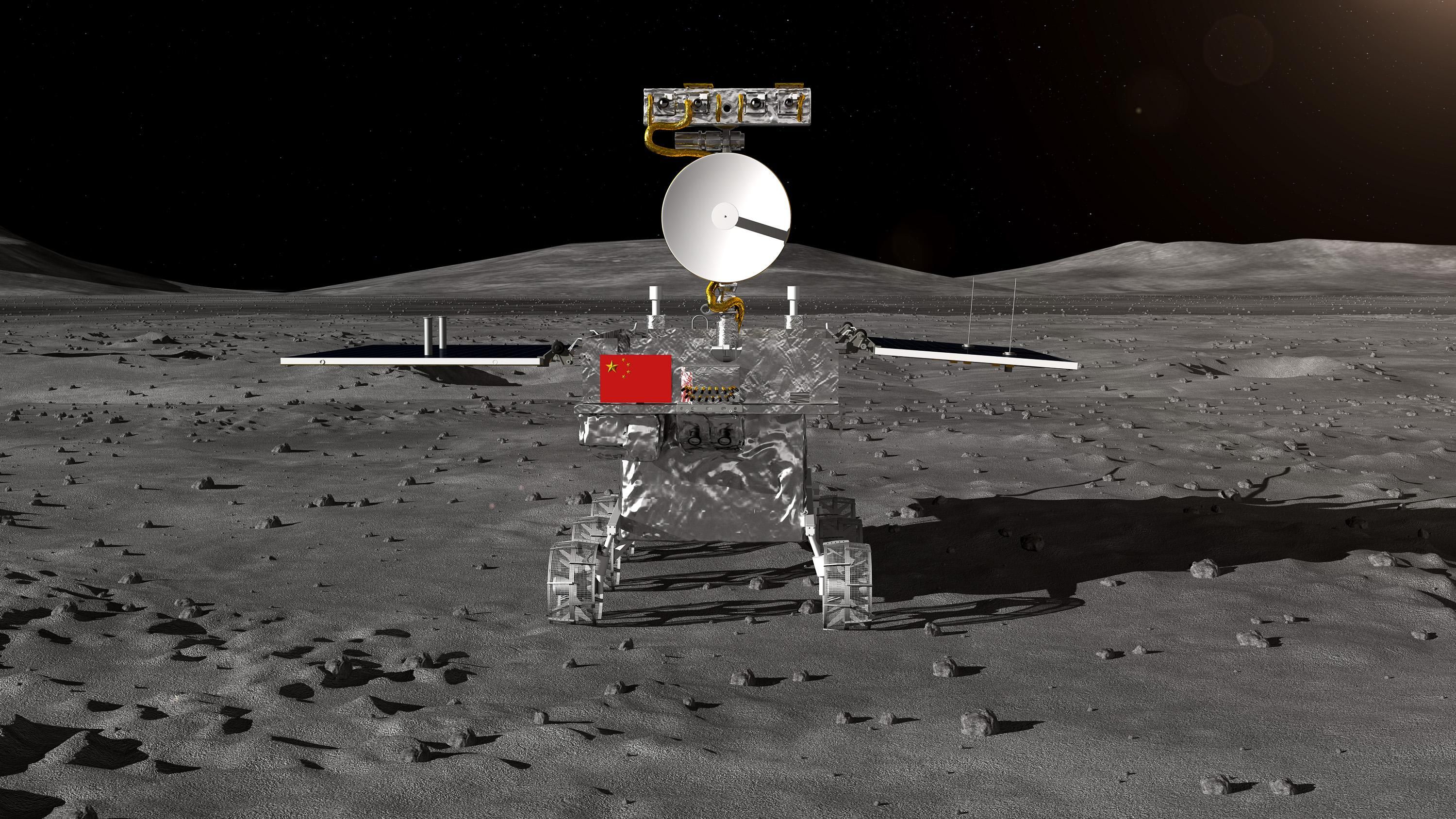 Исторический момент: китайский аппарат Chang'e 4 успешно сел на обратной стороне Луны