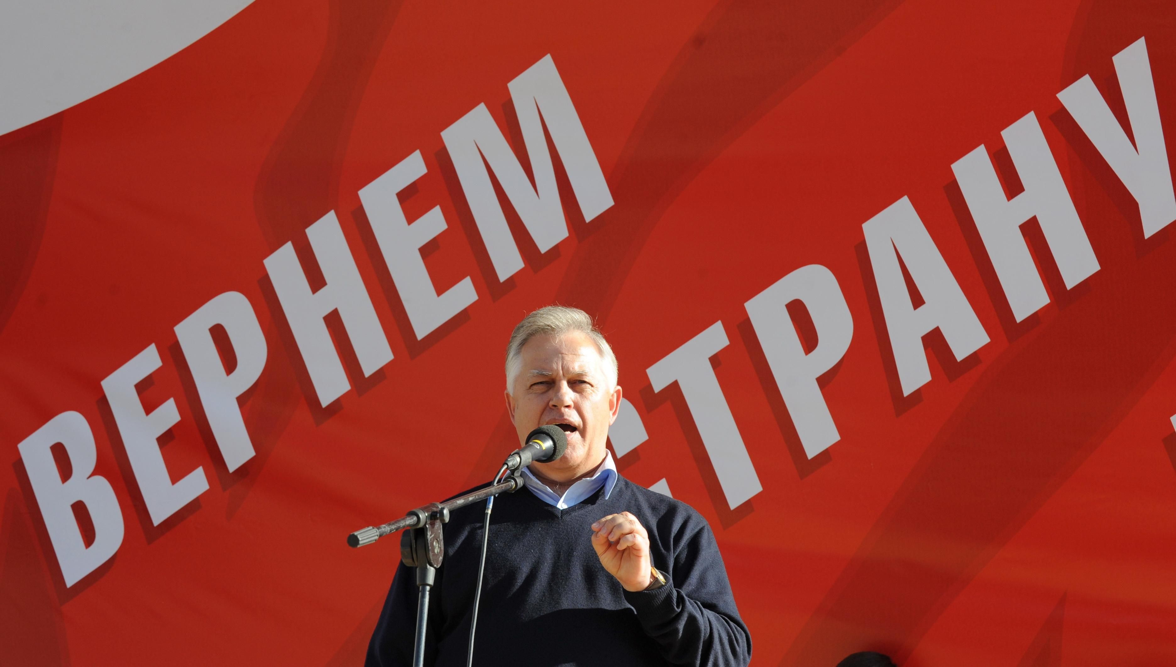 Как коммунист Симоненко может попасть в список кандидатов в президенты
