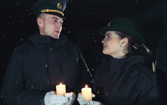 Напередодні Різдва українські прикордонники заспівали "Щедрик": відео