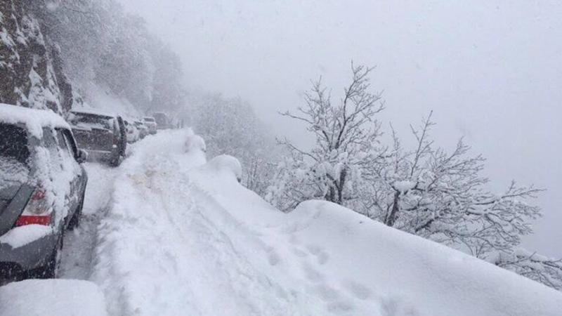 В аннексированном Крыму сошла лавина: спасатели расчистили дорогу по подъему Ай-Петри – видео