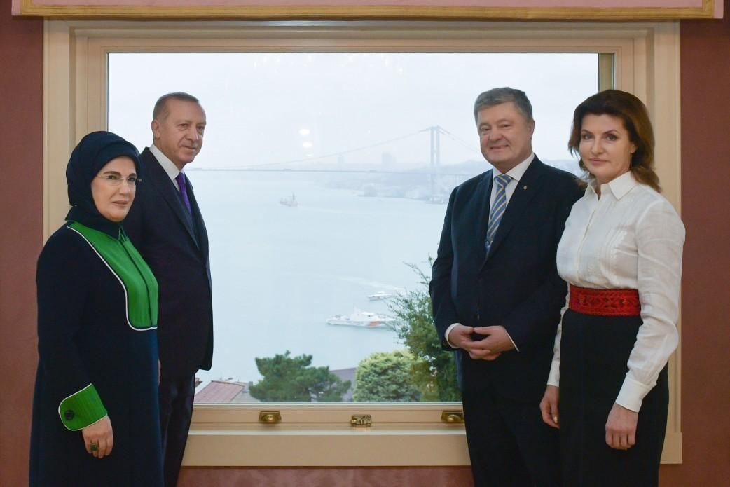 Не только за Томосом: Порошенко обсудил с Эрдоганом освобождение украинских политзаключенных