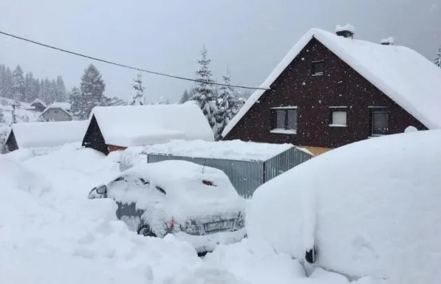 сніг Словаччина