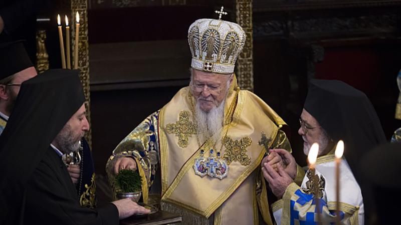 Вселенський патріарх Варфоломій привітав українців з Різдвом