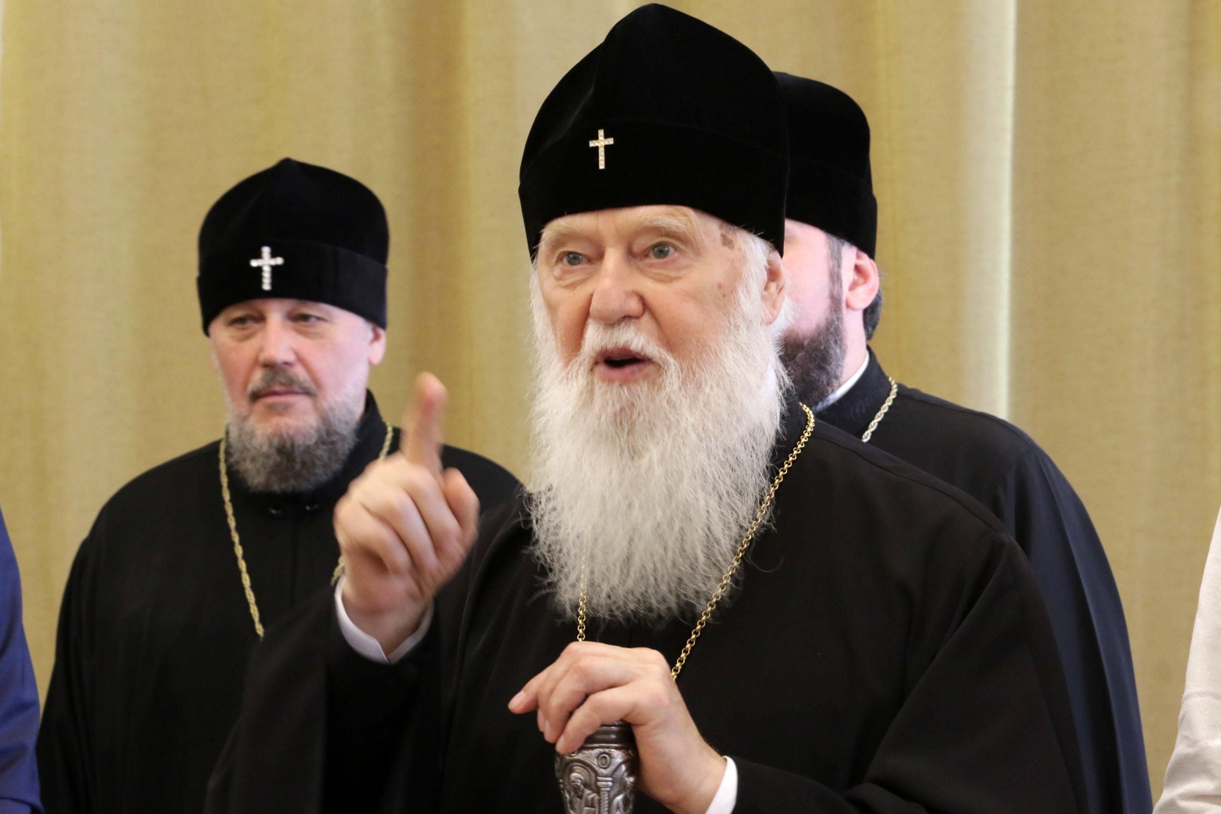 Филарет говорит, что процесс объединения украинского православия только начался