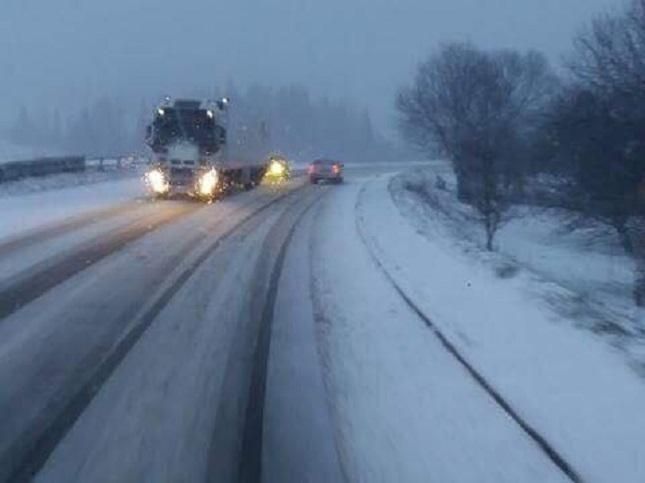 На Запоріжжі обмежили рух транспорту через негоду: карта На Запоріжжі обмежили рух транспорту через негоду: карта