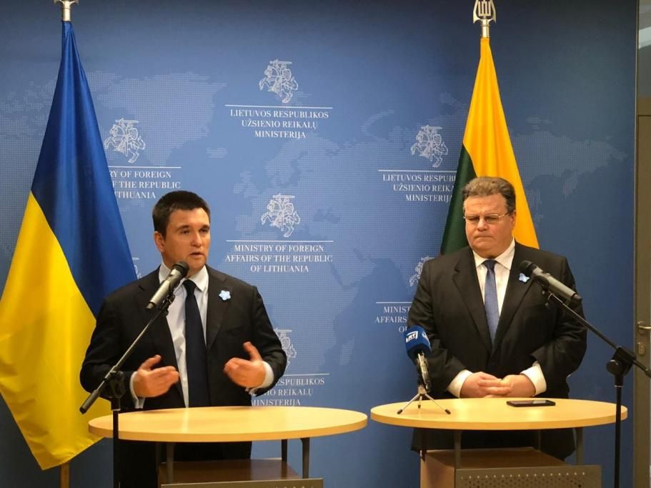 Главы МИД Украины и Литвы обсудили противодействие агрессии РФ