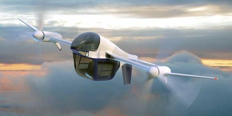 Компанія Terrafugia представила нову ідею летючого автомобіля TF-2 